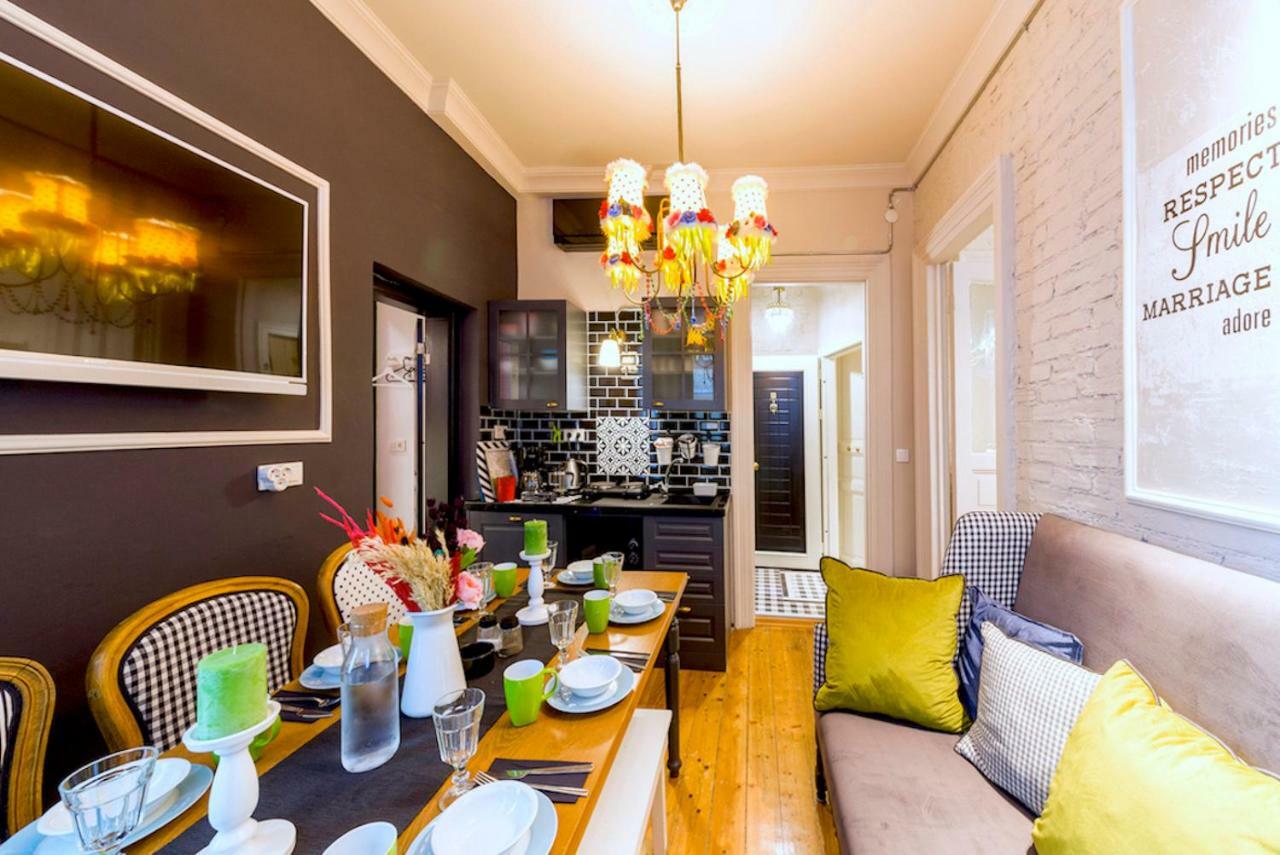 Ferienwohnung Galata Chic Delux Flats Istanbul Exterior foto