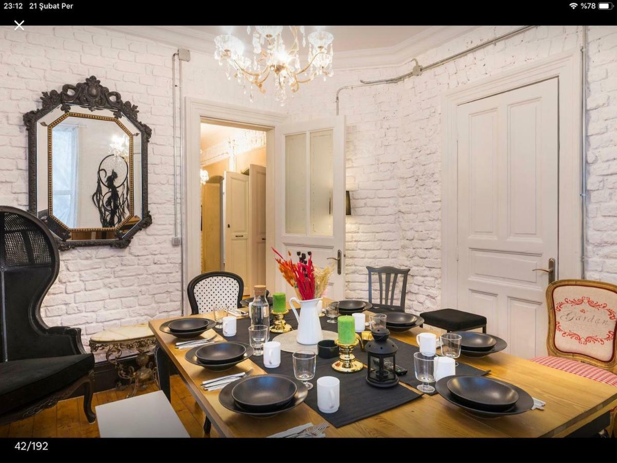 Ferienwohnung Galata Chic Delux Flats Istanbul Exterior foto